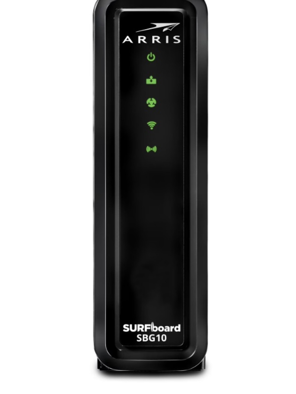 ARRIS SURFboard SBG10 Black Cable Modem + Wi-Fi Router